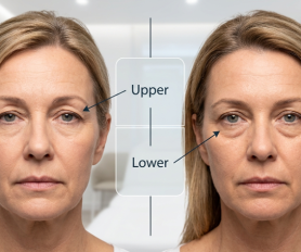 عملية تجميل الجفن العلوي مقابل عملية تجميل الجفن السفلي: أيهما الأنسب لك؟